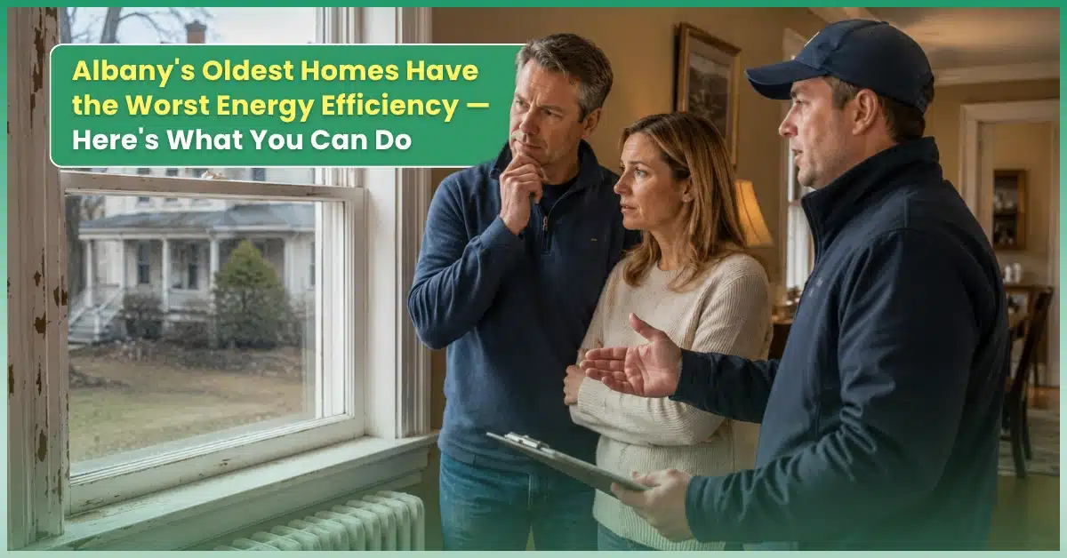 energy efficiency old homes Albany NY