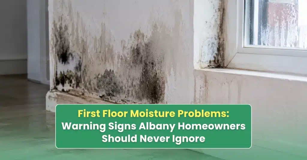 first floor moisture problems